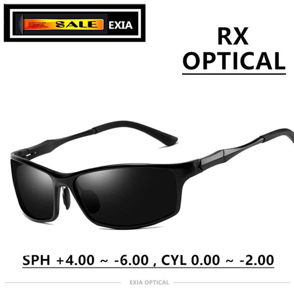

polarized sunglasses prescription optical lenses eyewear rx customized cr-39 ophthalmic lenses exia optical kd-117 series, White;black
