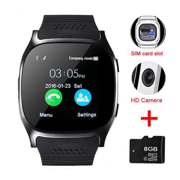 

Т8 с Bluetooth смарт часы с камерой Bluetooth наручные часы для Android мужчины момен часы против X6 У8 А1 в18 DZ09 GT08 GV18 У1