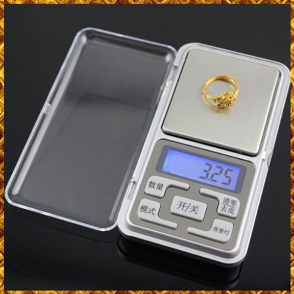 

20pcs mini electronic pocket scale 200g 0.01g jewelry diamond scale balance scale lcd display with retail package