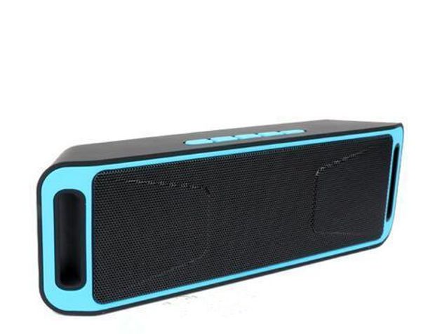 SC208 1800mAh Bluetooth 4.0 Speaker FM Super Bass Full range Sound Stereo Blue