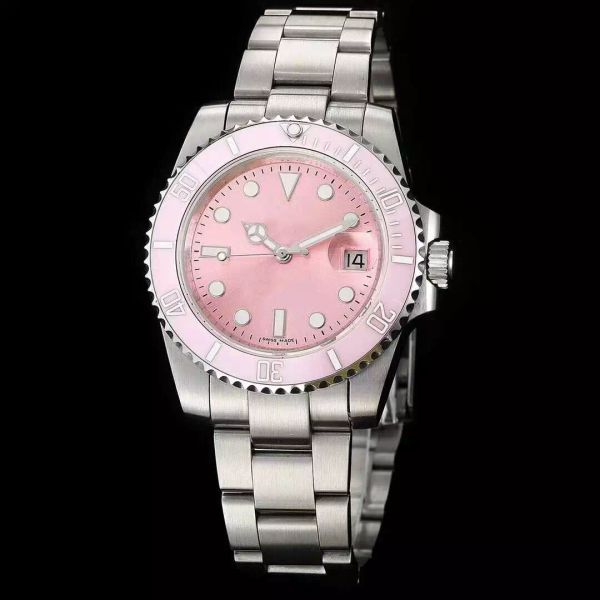 

Luxury women watche pink automatic movement wri twatch aaa brand apphire relogio watch 2018 gift
