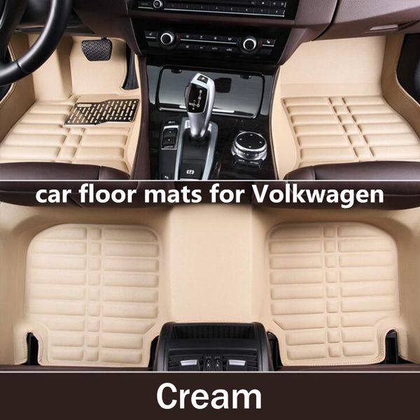 2019 3d Custom Car Floor Mats For Volkswagen Tuareg 2003 2004 2015