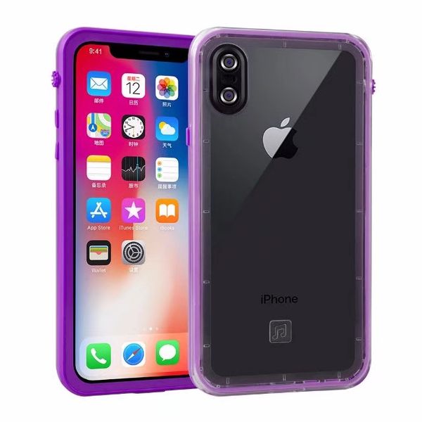 

summer swimming case redpepper waterproof for iphonex ip68 waterproof red pepper shockproof case protective universal phone bag 8 colors