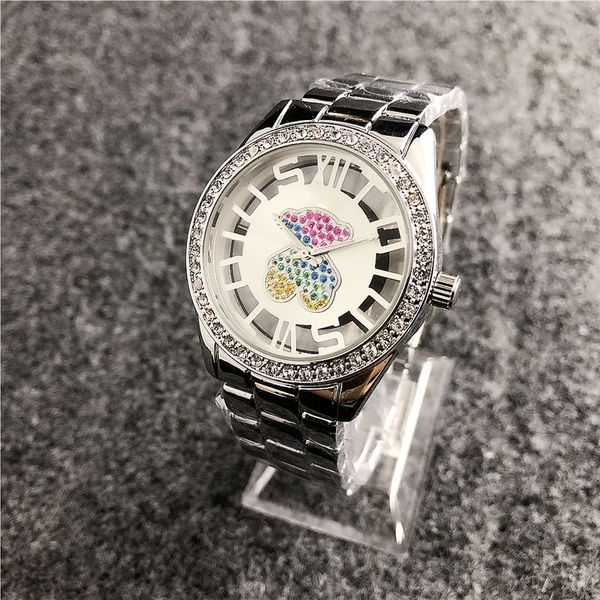 

Reloj mujer мода новый бренд роскошные дизайнерские женские часы с бриллиантами черны