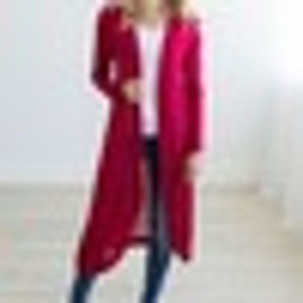 

women classic and elegant knit cardigan spring outwear autumn long sleeve solid long casual coat thin new, Tan;black