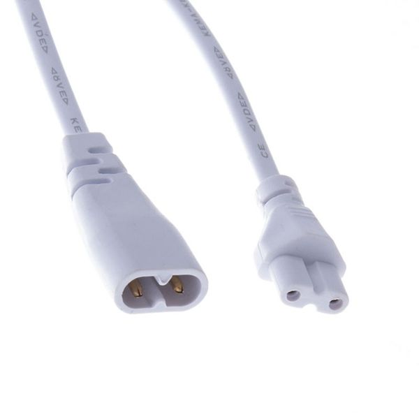 

T5 T8 Bracket Light Power Extension Cord LED Tube Connectors Adapter Cable Male Female Plug Power Cable Single Female Plug Wiring Cables