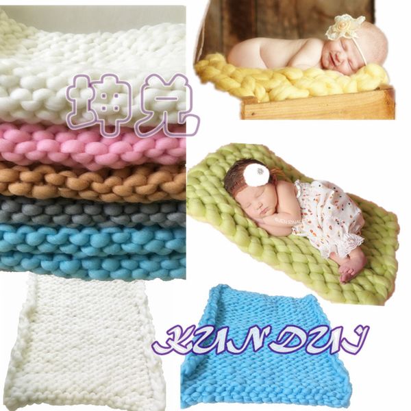 

baby pgraphy blankets wool fiber basket filler braid blanket basket stuffer newborn pgraphy props baby shower gift