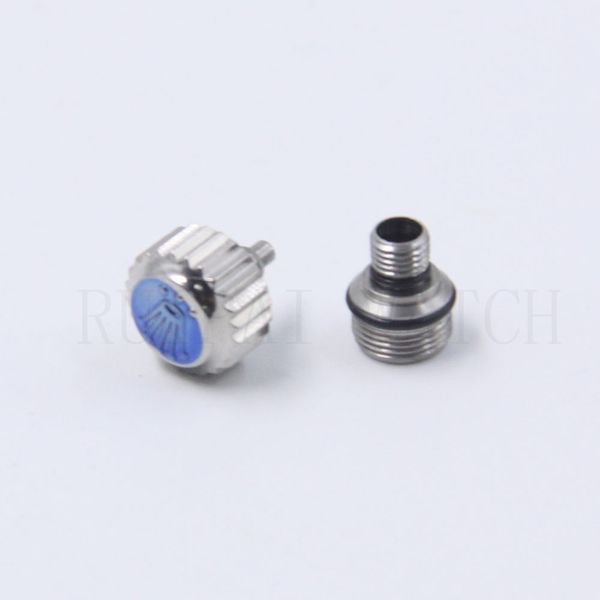

7.00x4.2mm sliver color watch crown waterproof for rlx 116610