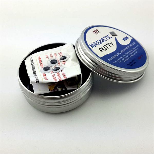 

Magnetic putty magnetic rubber mud diy rubber 6 color lime creative playdough magnet mud creative putty toy decompre ion toy