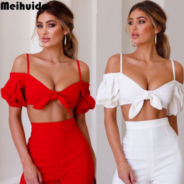 

us women summer v vest crop sleeveless casual tank, White