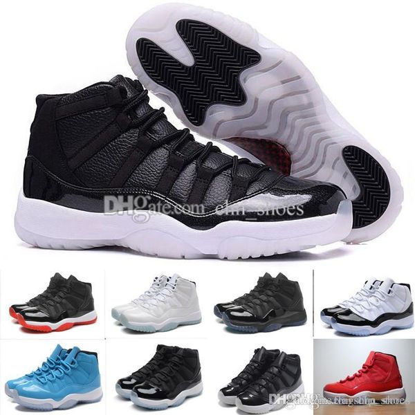 

11 легенда синий высокий мужской баскетбол обувь тренажерный зал Красный Конкорд