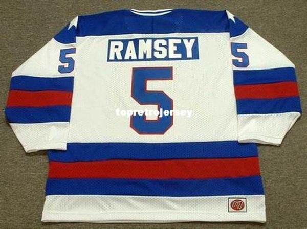 

wholesale mens mike ramsey 1980 usa k1 olympic retro hockey jersey, Black;red