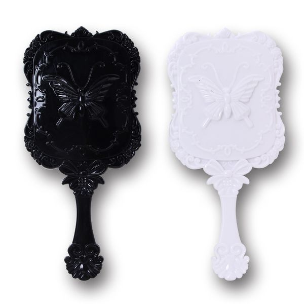 

vintage handle makeup mirrors square vanity small mirror pocket portable new shaped design