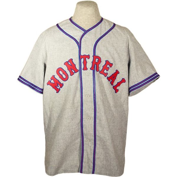 

Montreal 1935 Road Jersey 100% Stitched Embroidery Logos Vintage Baseball Jerseys Custom Any Name Any Number Free Shipping