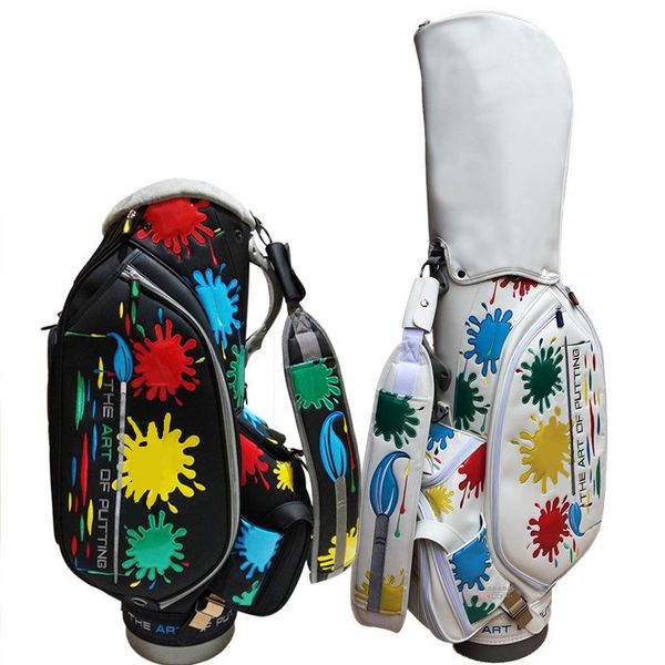 

2018 golf cart bag unflower golf bag golf club bag 2color