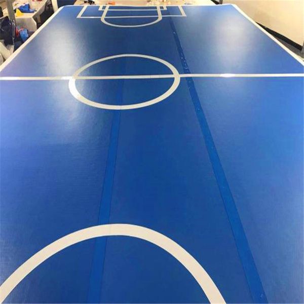 

9x2m customized logo inflatable air tumble track for gym inflatable air track for sale one pump