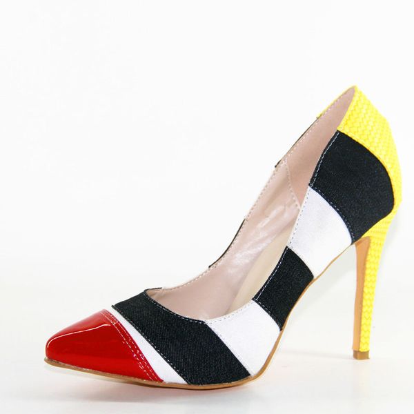 

women shoes 2018 high heels multi color normal size shoes party wedding shoes ankle strap plus size, Black