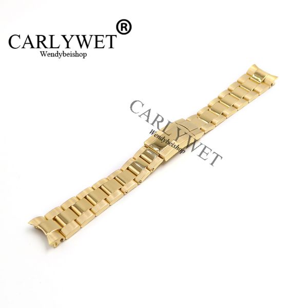 

CARLYWET 20 мм из нержавеющей стали 316L золото твердые изогнутый конец винт ссылки разв