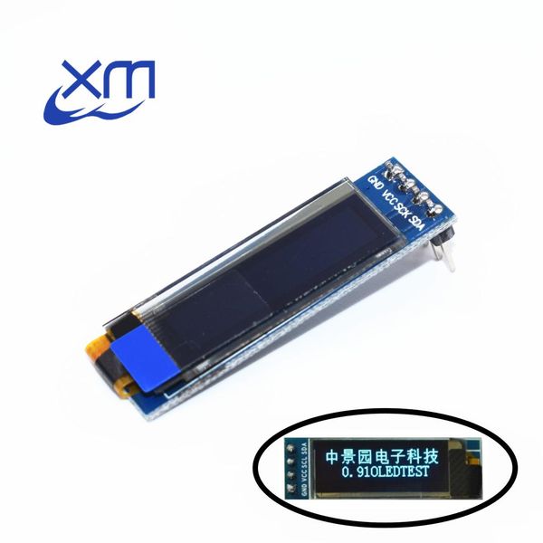 

1pcs 0.91 inch oled module 0.91" blue oled 128x32 lcd led display module 0.91" iic communicate d34