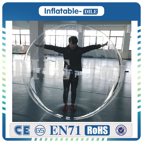 

door to door 2m dia inflatable water ball toys for children, inflatable water walking balls for sale