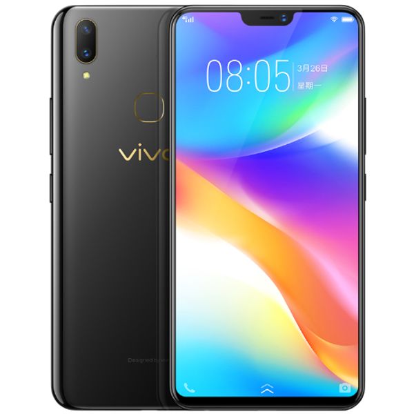 

original vivo y85 4g lte mobile phone 64gb/32gb rom 4gb ram snapdragon 450 octa core android 6.26" full screen 16.0mp otg face id cell