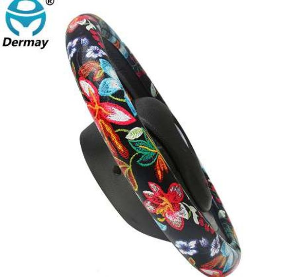 Dermay PU couro cute carro volante capa capa impressa desenhos animados para meninas mulheres carro estilo fit 14-15 