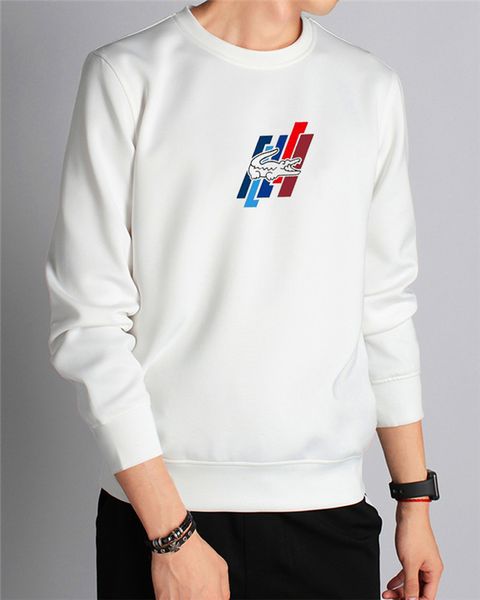 

2018 autumn long sleeve casual dress small round collar korean version of the popular leisure comfort dress style, White;black