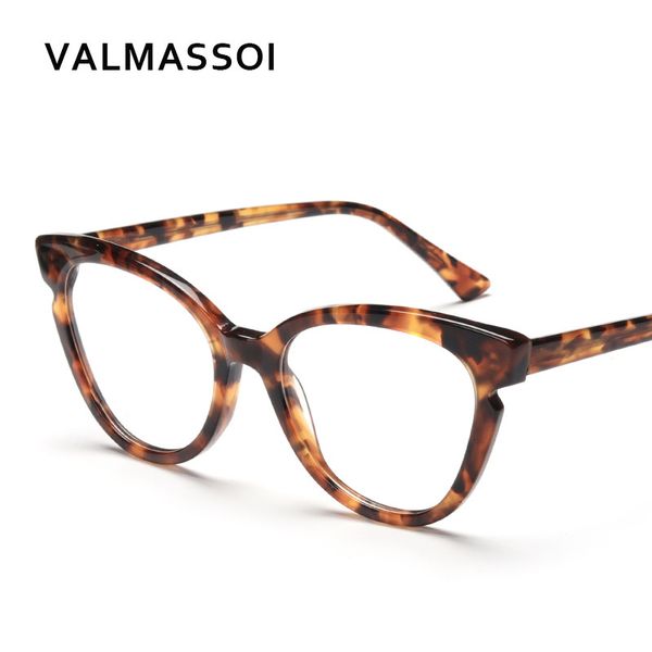 

ацетат женщины очки кадр компьютер оптический ясно близорукость прозрачные женские очки кадр #11859new, Silver