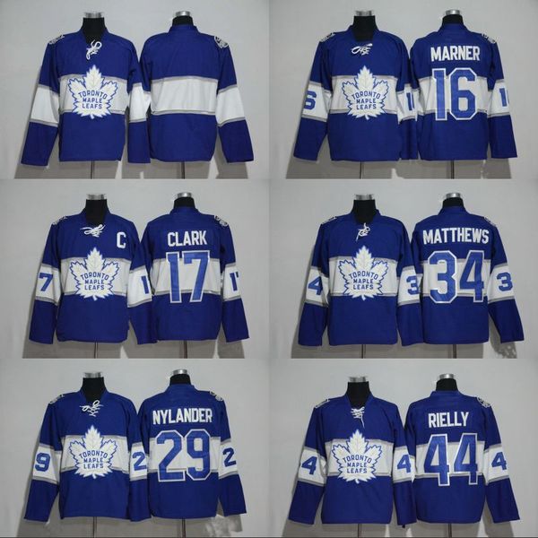 

2017 Centennial Classic 100th 16 Mitchell Marner 29 William Nylander 34 Auston Matthews 17 Wendel Clark 44 Morgan Rielly Jersey