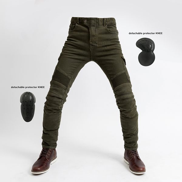 

2018 volero motorpool 06 motorcycle jeans locomotive army motor pants two colors