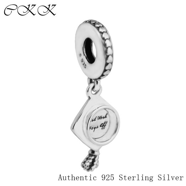

ckk 2017 mother's day new 925 sterling silver graduation charms pendant fits charm bracelets & necklaces diy for women pf561