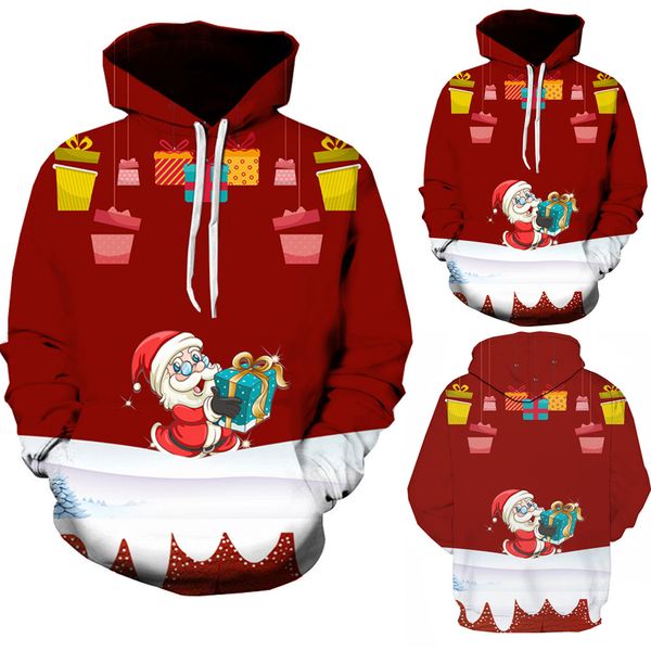 

sunchristmas main product casual men fashion style print hoodie harajuku winter cool boy worth having sweatershirt 3l60, Black
