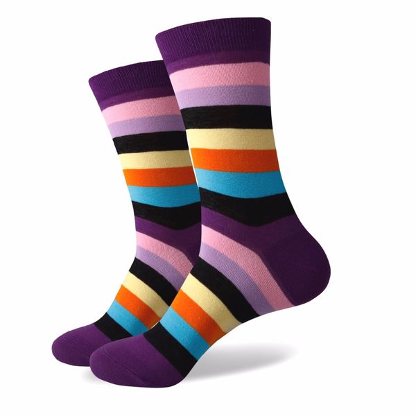 

match -up men gradient color crew socks brand business socks men socks cotton sock(5 pairs /lot ) wholesale, Black
