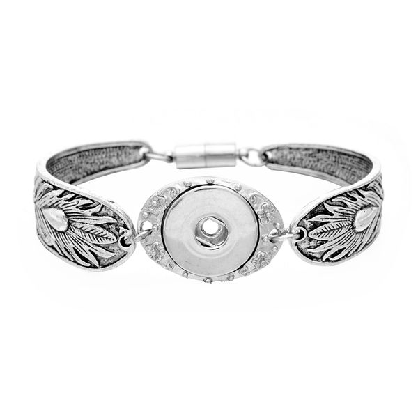 

10pcs magnet watches women jewelry one direction pulseras vintage 18mm metal snap button bracelet, Golden;silver