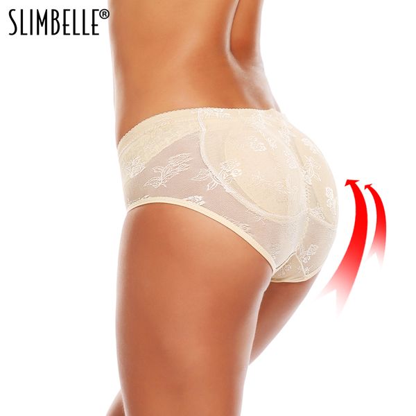 

women's butt lifter shapewear enhancer padded control panties boyshort briefs fake buttock hip pants lace underwear, Black;white
