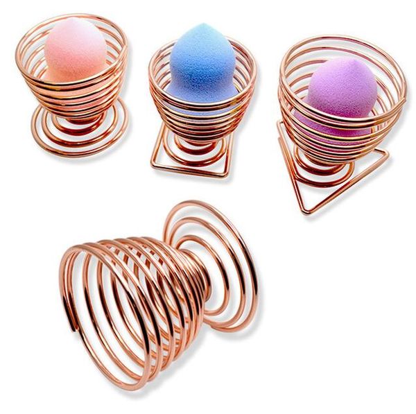 

makeup sponge holders cosmetic puff display stand gourd shape sponge egg drying holder bracket make up puff support 9 style dhl