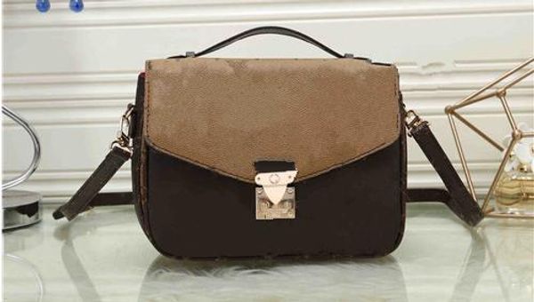 

women messenger leather handbag crossbody bag bags bags shoulder women's pochette metis m40780 dnaod, Red;black