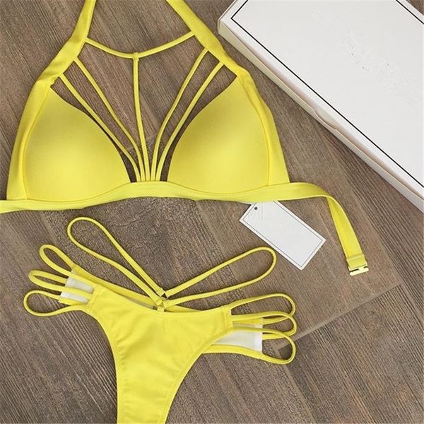 Neon renk bikini