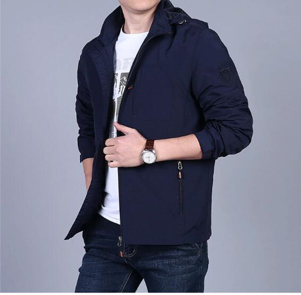 

spring autumn new outdoor leisure sports men's jackets, Black;brown