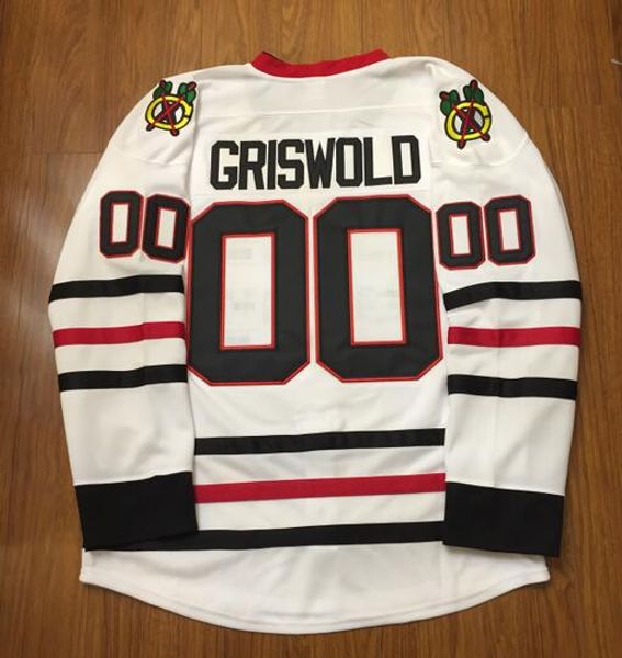 

Mens Christmas Vacation Movie Hockey Jersey #00 Christmas Vacation Movie Hockey Jerseys Cheap White Free Shipping