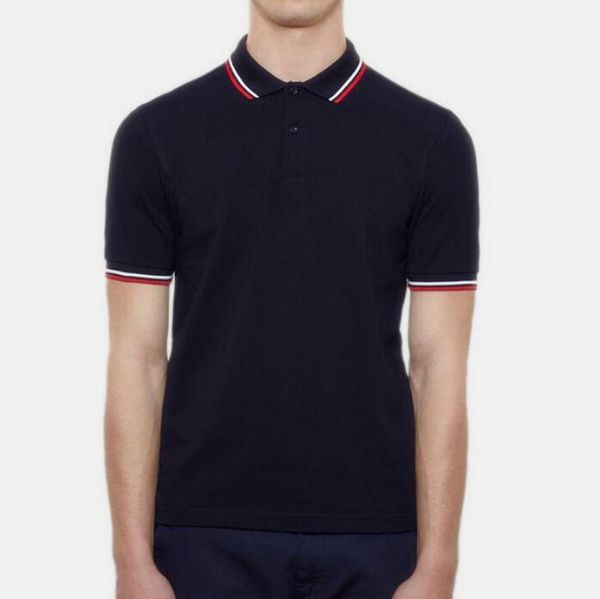 

Бренд мужская рубашка поло для мужчин лацкане с короткими рукавами футболки