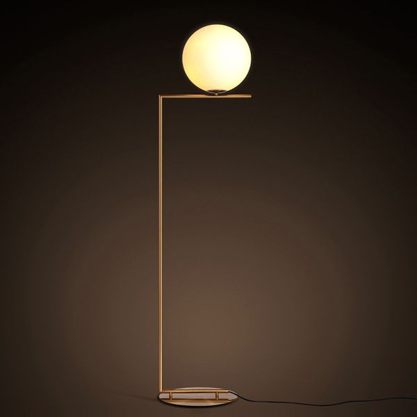 

Современные Простые Золотые Торшеры Для Спальни LED Source Современного Дизайна Иску