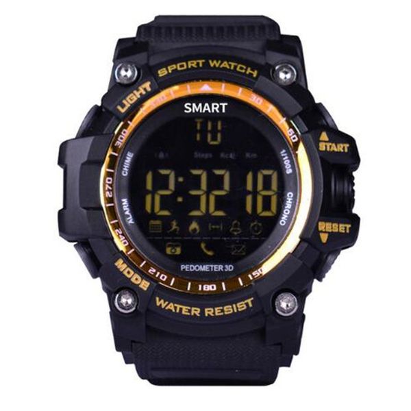 Smart watch bluetooth à prova d 'água ip67 5 atm smartwatch relogios pedômetro cronômetro relógio de pulso relógio do esporte para o iphone android telefone