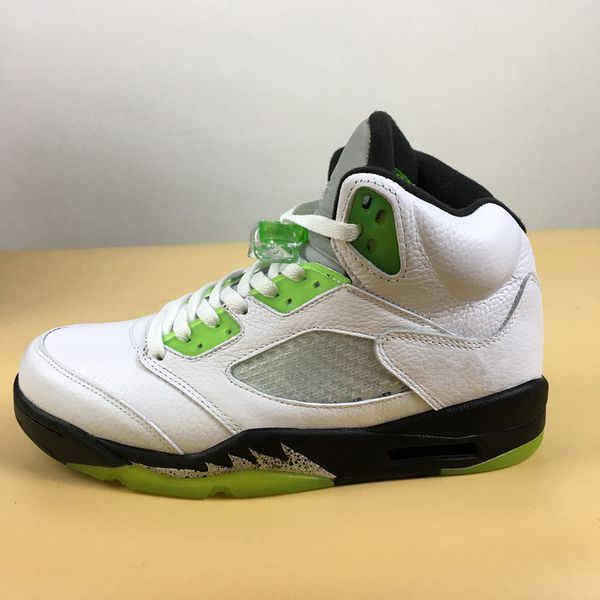 5 8 Sport Outdoor Größe Qinmin123 Turnschuhe V Beste Qualität Schuhe Von Basketball Großhandel Quai54 Weiß Trainer 13 Grün Mode Männer TFKJ3l1c