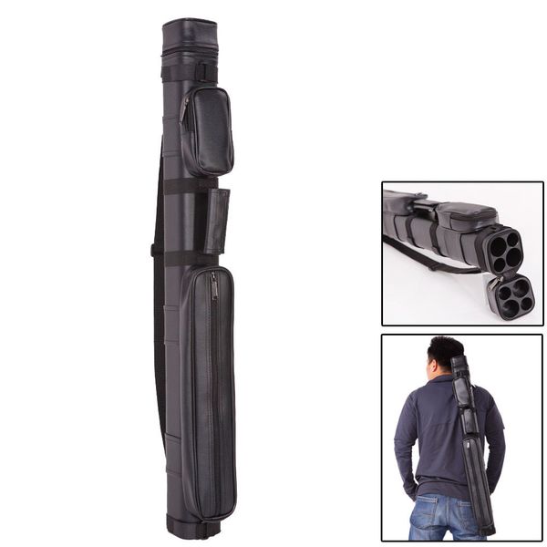 Color Negro GOTOP 1 x 2, 80 x 12 x 12 cm Funda de Transporte para Taco de Billar