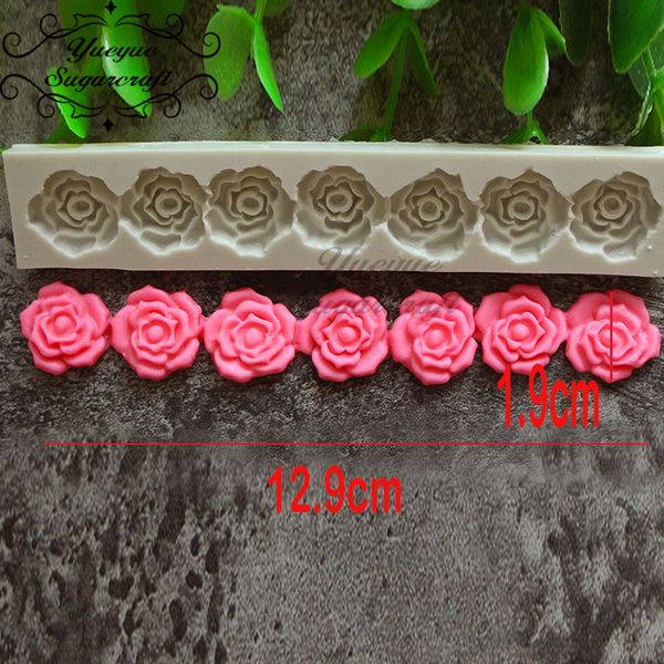 

yueyue sugarcraft rose flower silicone mold fondant mold cake decorating tools chocolate gumpaste baking