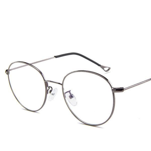 

screwless eyewear korean glasses frame men 2018 ultralight prescription titanium eyeglasses women rimless denmark optical frames, Silver