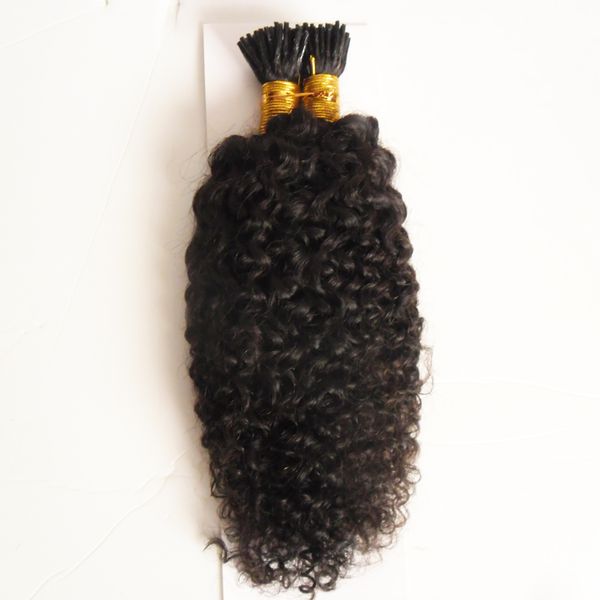 Mongolian Kinky Curly Hair I Tip Hair Extension 100g Curly Fusion