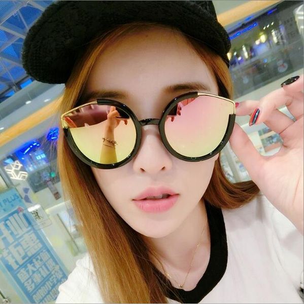 

cat eye traveling style sunglasses in stock summer outdoor party eyewear drving shopping sports sunglasses with box, White;black