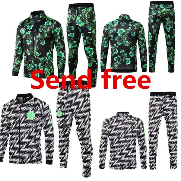 

2018 2019 of nigeria 039 jer ey training for 18 19 nigerian football jogging uit long leeve coat port wear jacket